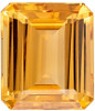 AfricaGems Certified Precious Topaz - Emerald Cut - Unset - 13.35 carats - 14 x 12.1mm