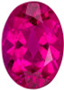 Oval Cut Rubellite Tourmaline - Fuchsia Pink - 0.76 carats - 6.9 x 4.8mm