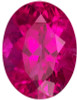 Genuine Oval Cut Rubellite Tourmaline - Vivid Rich Fuchsia - 1.29 carats - 8 x 6mm