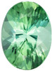 Green Tourmaline Gemstone - Oval Cut - 2.27 carats - 10.3 x 7.6mm