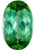 Natural Blue Green Tourmaline Gemstone, 2.48 carats, Oval Cut, 10.6 x 6.7 mm