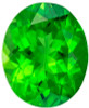 Genuine Chrome Tourmaline - Oval Cut - Gorgeous Intense Grass Green - 3.02 carats - 10.4 x 9.4mm