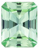 Unique Blue Green Tourmaline - Radiant Shape - 1.45 carats - 7.7 x 6.1mm