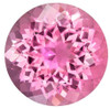 Genuine Pink Tourmaline - Round Cut - Low Price - 2.95 carats - 9.5mm
