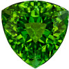 Genuine Green Tourmaline - Trillion Cut - Vivid Grass Green - 3.08 carats - 9.1mm