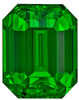 Genuine Tsavorite - Octagon Cut - Magnificent Gem - 2.21 carats - 7.7 x 6.1mm