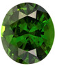 AfricaGems Certified Loose Green Zircon - Oval Cut - 4.54 carats - 10.4 x 9mm