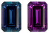 Finest Alexandrite Stone - 2.11 carats - Emerald Cut - Gubelin Certificate - 8.65 x 5.68 x 4.27mm