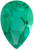 Emerald Pear Cut in Created Grade GEM | Lab Stone