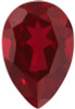 Ruby Pear Cut in Created Grade GEM | Lab Stone