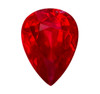 Superb Ruby Gemstone 0.92 carats, Pear Cut, 6.8 x 5 mm, with | AfricaGems