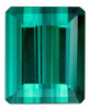 Popular Blue Green Tourmaline Gemstone, 5.24 carats, Emerald Cut, 10.5 x 8.6 mm Size, AfricaGems Certified