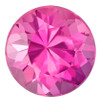 Low Price Pink Tourmaline Gemstone, 1.73 carats, Round Cut, 7.5 mm Size, AfricaGems Certified