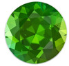 Fine Color Green Tourmaline Gemstone, 1.93 carats, Round Cut, 8.1 mm Size, AfricaGems Certified