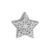 14 Karat White Gold .04 carat Diamond Star Pendant