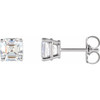 Platinum 0.20 Carat Natural Diamond Earrings
