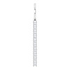 Sterling Silver 0.16 carat Diamond Vertical Bar Charm