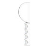 14 Karat White Gold .07 carat Diamond Vertical Bar Charm