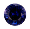 GIA Certified Blue Sapphire - Round Cut - Genuine Gemstone - 2.08 carats - 7.6 x 7.51 x 5.06mm