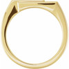 Yellow Gold Ring 14 Karat .04 Carat Single Cut Natural Diamond Ring