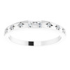 Sterling Silver 0.12 CDiamond Stackable Ring