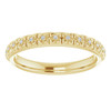 14 Karat Yellow Gold .03 CDiamond Stackable Ring | AfricaGems