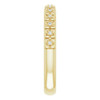 14 Karat Yellow Gold .03 CDiamond Stackable Ring | AfricaGems