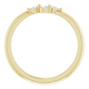 Yellow Gold Ring 14 Karat 1/10 Carat Natural Diamond Ring