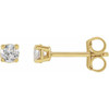 14K Yellow 1/4 CTW Lab-Grown Diamond Stud Earrings