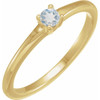 Yellow Gold Ring 14 Karat Natural Blue Sheen Moonstone Ring