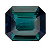 Collector Sapphire - GIA Certified - Blue Green - 29.02 carats - Emerald Cut - 18.79x16.12x9.5mm