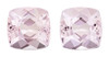 Pink Morganite Cushion Cut Gems - 1.88 Carat - 6x6mm Size - Pair | AfricaGems