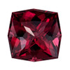 Red Rhodolite Cushion Cut - 5.12 Carat - 9.2x9.2mm Size