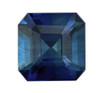 Blue Green Sapphire - Emerald Cut - 2.06 Carat - 7.4x7.4mm