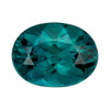 Blue Green Tourmaline - Oval Cut - 0.76 carat - 6.8x5.1mm size