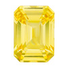 Yellow Sapphire - Emerald Cut - 1.08 Carat Weight - 6.7x4.8mm at AfricaGems