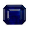 Blue Sapphire - Emerald Cut - 6.2 Carat Weight - 11.21x9.63x5.8mm at AfricaGems