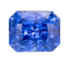 Blue Sapphire - Radiant Cut - 3.55 Carat Weight - 8.84x7x5.86mm at AfricaGems