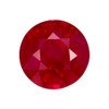 Loose Ruby - Round Shape - 2.03 carats - 7.02 x 4.82mm - GRS Certified