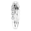 White Diamond Ring in 14 Karat White Gold 0.20 Carat Diamond Ring
