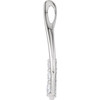 14 Karat White Gold 0.50 Carat Diamond Three-Stone Freeform Pendant