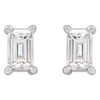 Platinum 0.20 Carats Natural Diamond Stud Earrings