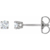 White Diamond Earrings in 14 Karat White Gold 0.20 Carats Diamond Earrings