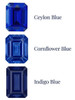 Chatham Lab Created Ceylon Blue Sapphire Gemstone – Octagon Cut – GEM Grade