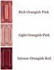 Chatham Lab Created Rich Orangish Pink Padparadscha Sapphire Gemstone – Baguette Cut – GEM Grade