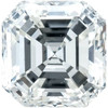 asscher cut lab grown diamond melee