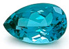 Paraiba Blue Spinel Pear Cut Gemstone in Grade GEM | Chatham Lab Stone