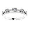 Shop Sterling Silver .04 Carat Diamond Crown Ring