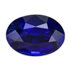 Genuine Royal Blue Sapphire - Oval Cut - Fine Color - 0.81 Carats - 6.8x4.8mm