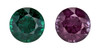 Round Color Change Garnet Pendant Gem - 0.59 Carats - 4.8mm